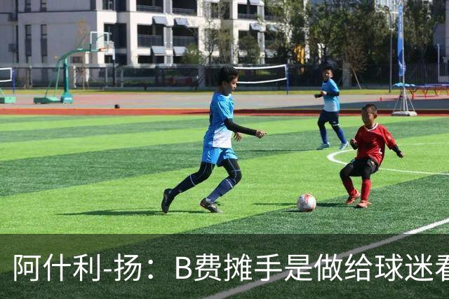 阿什利-扬：B费摊手是做给球迷看的，他只在乎数据